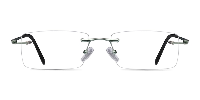 Percy Light Green Métal Montures de lunettes de vue d'EyeBuyDirect