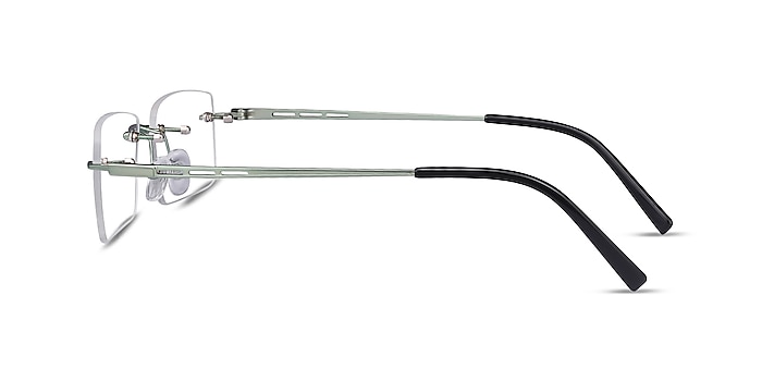 Percy Light Green Metal Eyeglass Frames from EyeBuyDirect