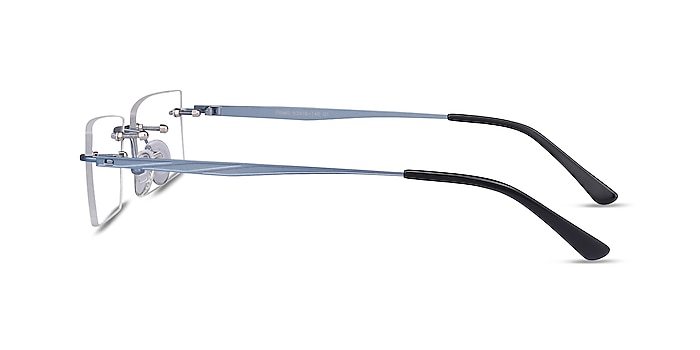 Primo Bleu Métal Montures de lunettes de vue d'EyeBuyDirect