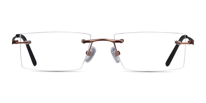 Primo Coffee Metal Eyeglass Frames from EyeBuyDirect