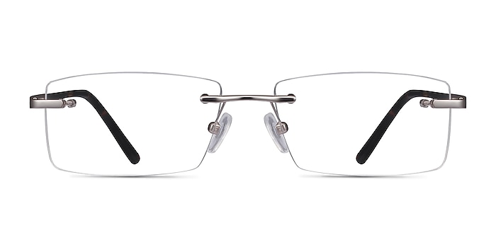 Noble Argenté Métal Montures de lunettes de vue d'EyeBuyDirect