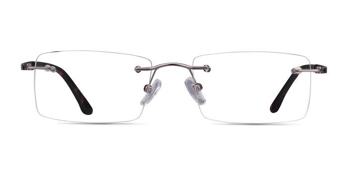 Orion Light Gunmetal Metal Eyeglass Frames from EyeBuyDirect