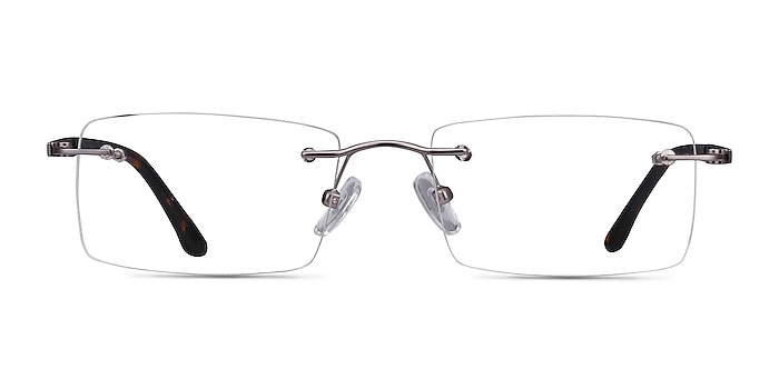 Orion Light Gunmetal Métal Montures de lunettes de vue d'EyeBuyDirect