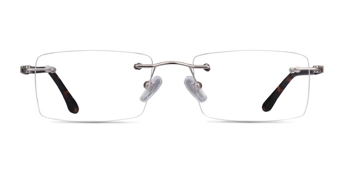 Orion Argenté Métal Montures de lunettes de vue d'EyeBuyDirect