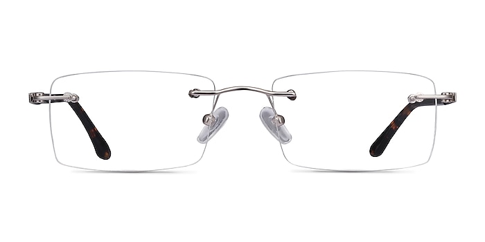 Orion Silver Metal Eyeglass Frames from EyeBuyDirect