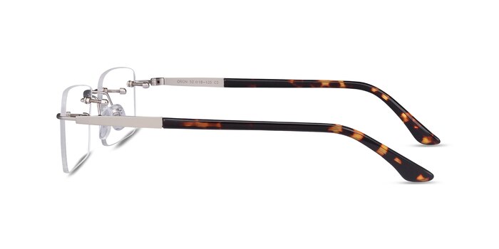 Orion Argenté Métal Montures de lunettes de vue d'EyeBuyDirect