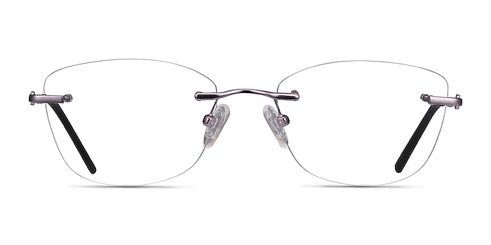 Vince Light Purple Metal Eyeglass Frames from EyeBuyDirect