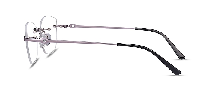 Vince Light Purple Metal Eyeglass Frames from EyeBuyDirect