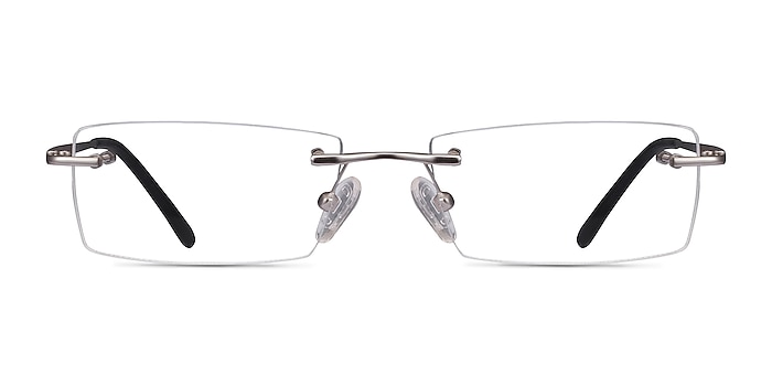 Regis Argenté Métal Montures de lunettes de vue d'EyeBuyDirect