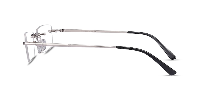 Regis Argenté Métal Montures de lunettes de vue d'EyeBuyDirect