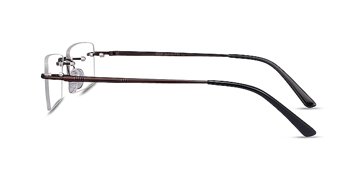 Regis Brown Metal Eyeglass Frames from EyeBuyDirect
