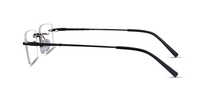 Earl Noir Métal Montures de lunettes de vue d'EyeBuyDirect