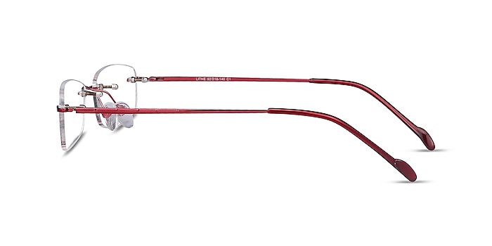 Lithe Cinnamon Red Metal Eyeglass Frames from EyeBuyDirect