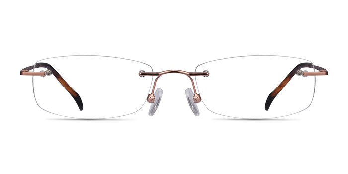 Lithe Or rose Métal Montures de lunettes de vue d'EyeBuyDirect