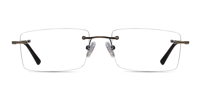 Evolve Bronze Metal Eyeglass Frames from EyeBuyDirect