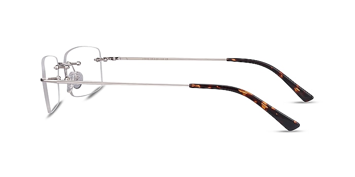 Forge Silver Metal Eyeglass Frames from EyeBuyDirect