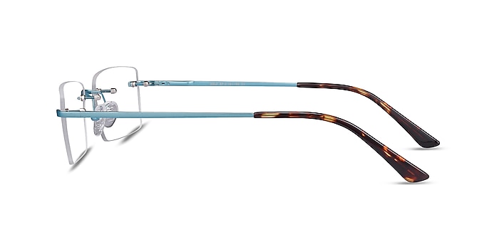Bold Bleu Métal Montures de lunettes de vue d'EyeBuyDirect