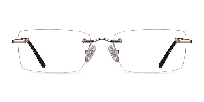 Bold Gold Metal Eyeglass Frames from EyeBuyDirect