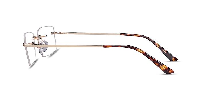 Bold Doré Métal Montures de lunettes de vue d'EyeBuyDirect