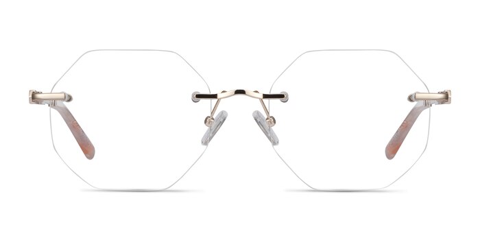 Glas Doré Métal Montures de lunettes de vue d'EyeBuyDirect
