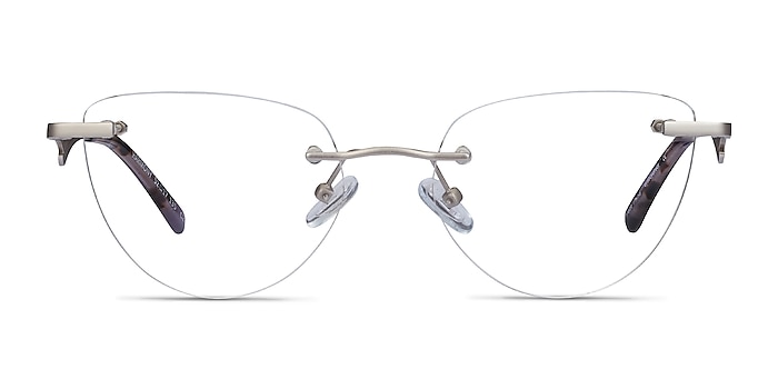 Harmony Matte Gunmetal Metal Eyeglass Frames from EyeBuyDirect