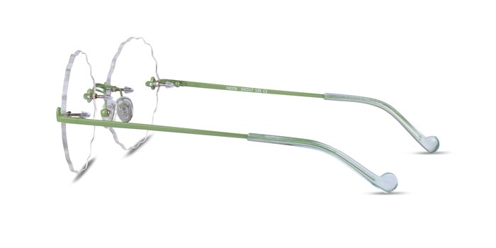 Fiesta Vert Métal Montures de lunettes de vue d'EyeBuyDirect