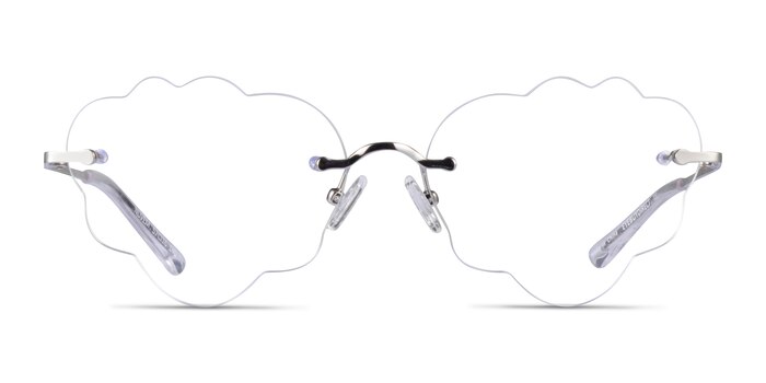 Nuvem Argenté Métal Montures de lunettes de vue d'EyeBuyDirect