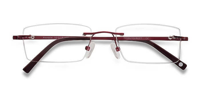 Red Pinnacle -  Lightweight Titanium Eyeglasses