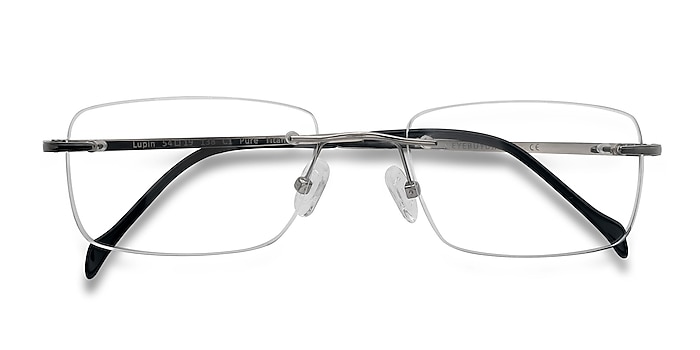 Silver Lupin -  Lightweight Titanium Eyeglasses