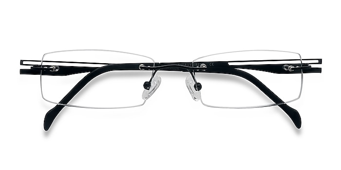 Black Lance -  Lightweight Titanium Eyeglasses