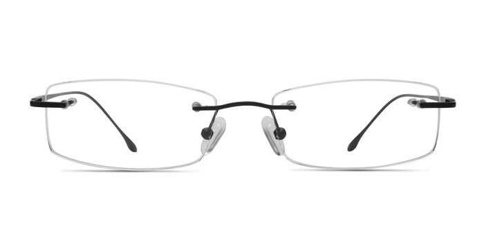 Gallivant Noir Titane Montures de lunettes de vue d'EyeBuyDirect