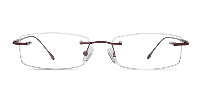 Gallivant Rouge Titane Montures de lunettes de vue d'EyeBuyDirect