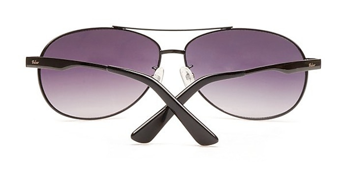 Black Kimry -  Metal Sunglasses