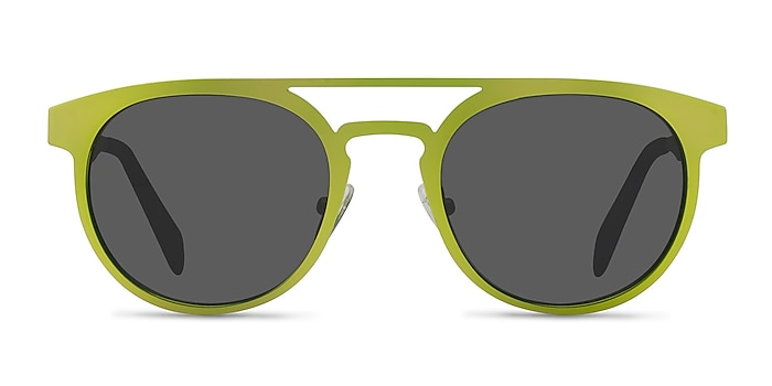 Playground Green Metal Sunglass Frames from EyeBuyDirect