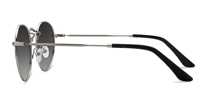Disclosure Silver Metal Sunglass Frames from EyeBuyDirect