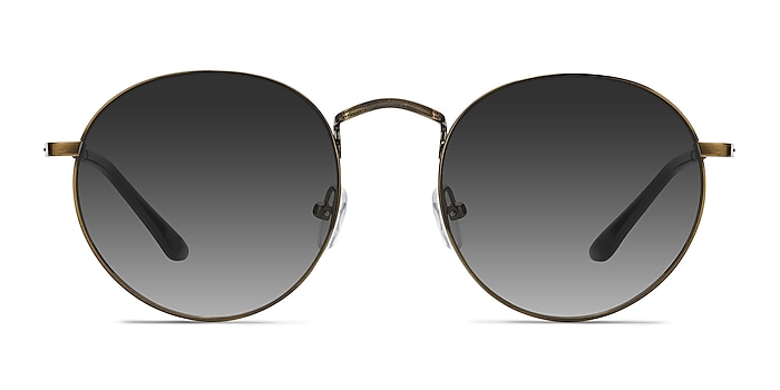 Disclosure Brown Metal Sunglass Frames from EyeBuyDirect