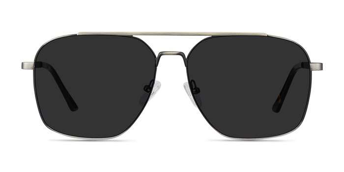 Route 66 - Aviator Gunmetal Frame Sunglasses For Men | Eyebuydirect