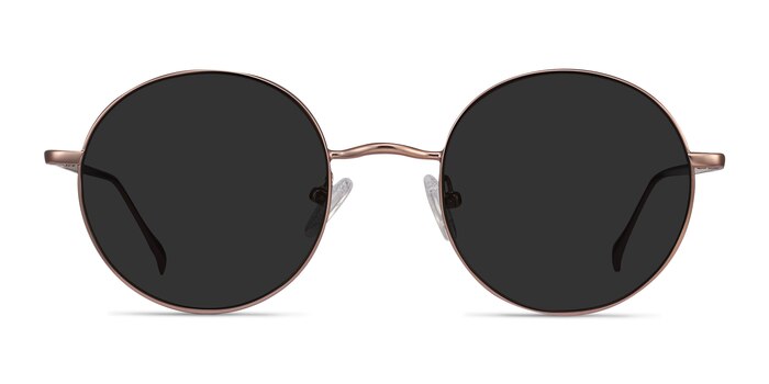 Sun Synapse Rose Gold Metal Sunglass Frames from EyeBuyDirect