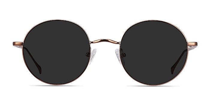 Sun Synapse Brown Metal Sunglass Frames from EyeBuyDirect
