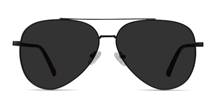 Flier Black Metal Sunglass Frames from EyeBuyDirect