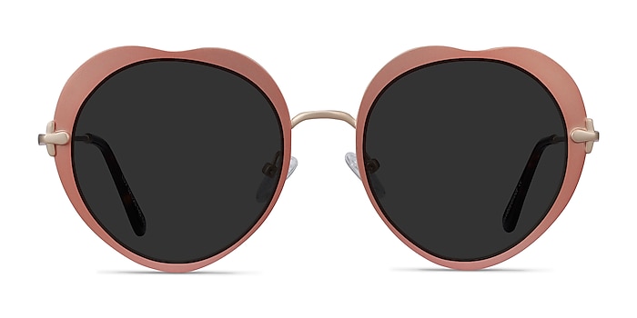 Luv Rose Gold Metal Sunglass Frames from EyeBuyDirect