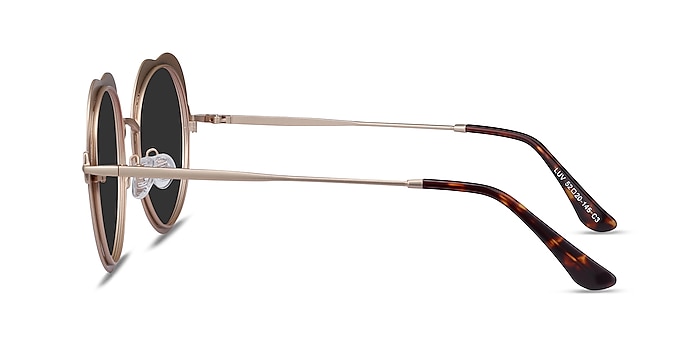 Luv Rose Gold Metal Sunglass Frames from EyeBuyDirect