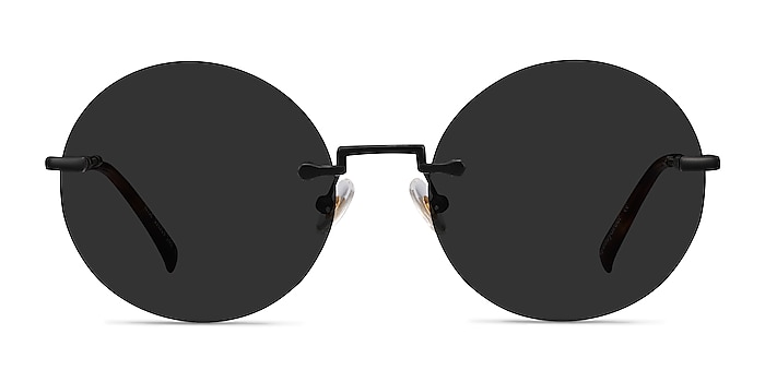 Wise Black Metal Sunglass Frames from EyeBuyDirect