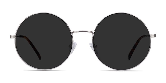 Teavee Silver Metal Sunglass Frames from EyeBuyDirect