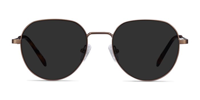 Event - Round Bronze Frame Prescription Sunglasses | Eyebuydirect