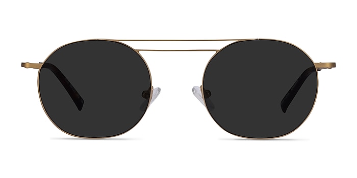 Lito Bronze Metal Sunglass Frames from EyeBuyDirect