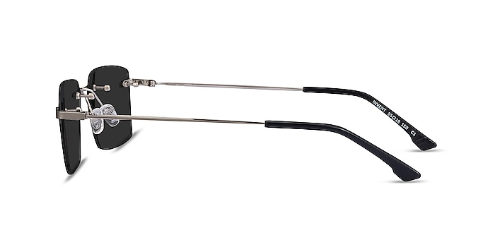 Invent Silver Metal Sunglass Frames from EyeBuyDirect