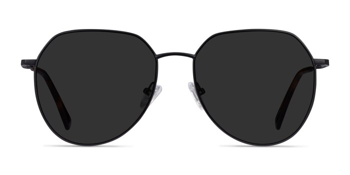 Carlsbad Black Metal Sunglass Frames from EyeBuyDirect