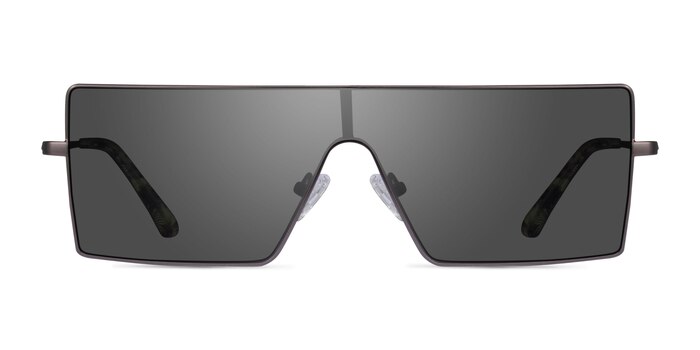 Byte Matte Gunmetal Metal Sunglass Frames from EyeBuyDirect