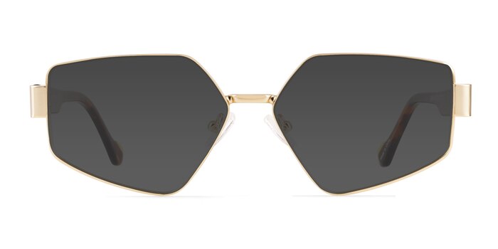 Klay Gold Metal Sunglass Frames from EyeBuyDirect